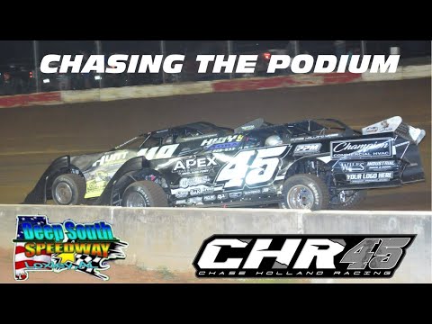 Double Podium Success: Crate Late Model And Dirt Modified Racing at Deep South Speedway - dirt track racing video image