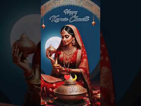 Karwa Chauth –A Night of Love & Devotion ♥️🌙"Karwa Chauth Special #mahadev #karwachauth #trending