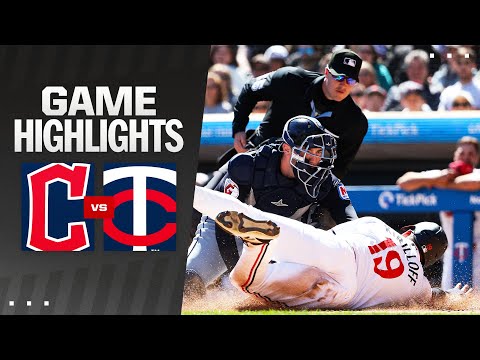Guardians vs. Twins Game Highlights (4/6/24) | MLB Highlights video clip