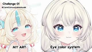This VTuber Model Has Over 100 Eye Colors?! 👁️✨ Customization Gone TOO