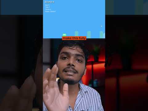 I Build This Runner game using Ai in 300 sec.