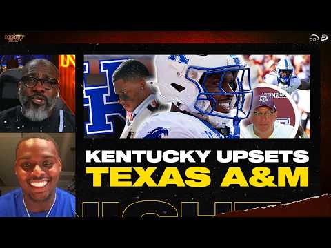 Unc &amp; Ocho STUNNED Kentucky HUMILIATES #9 Texas A&amp;M in a MASSIVE Upset! | Nightcap