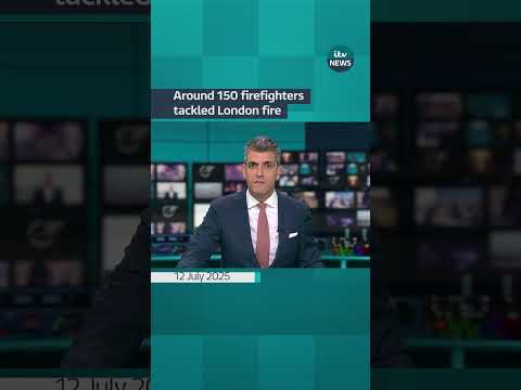 Around 150 firefighters called to warehouse in south London | ITV News