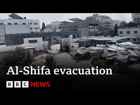 World Health Organisation says Gaza's al-Shifa hospital is ‘a death zone’ - BBC News