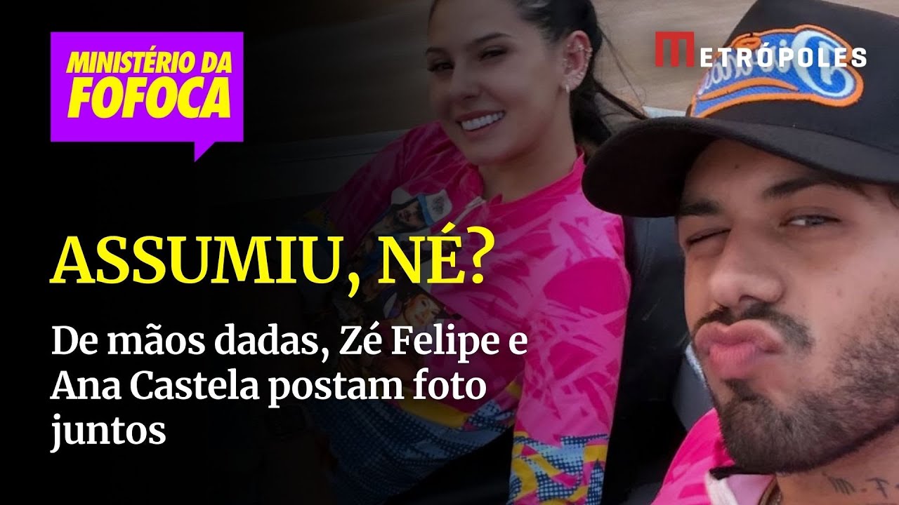 Zé Felipe posta story de mãos dadas com Ana Castela