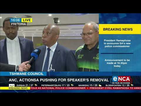 ANC and ACTIONSA pushing for speaker's removal