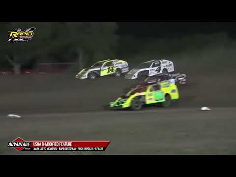 B-Mod Feature | Rapid Speedway | 6-4-2021 - dirt track racing video image