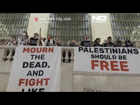 Usa: manifestazioni per il cessate-il-fuoco a Gaza