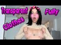 Try On Haul with Model Transparent Daily Wear Edition ( Try-on Haul )