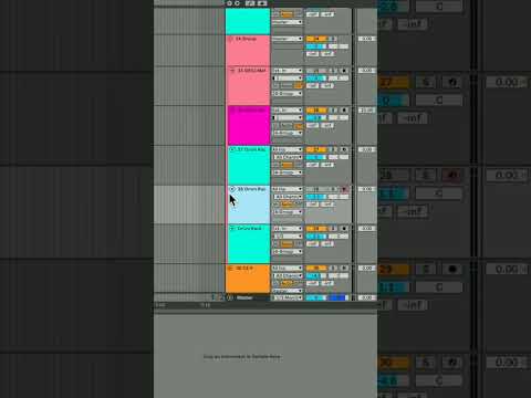 Hide tracks in Ableton Live 💎 #shorts