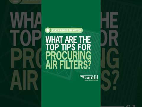 What are the Top Tips for Procuring Air Filters?  - Master Class on HVAC Procurement