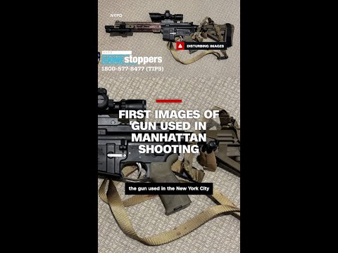 Police release new images of the gun used in the Midtown Manhattan shooting