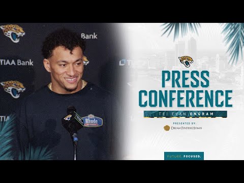 Engram: "I want to be apart of it." | Intro Press Conference | Jacksonville Jaguars video clip 