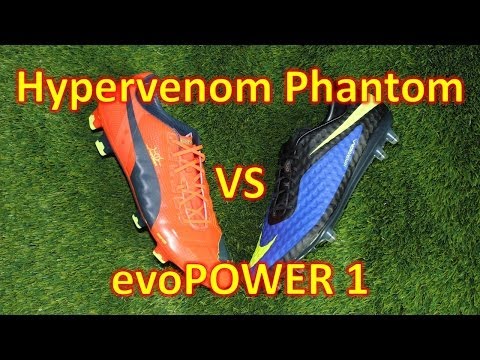 Nike Hypervenom Phantom VS Puma evoPOWER 1 - Comparison + Review - UCUU3lMXc6iDrQw4eZen8COQ