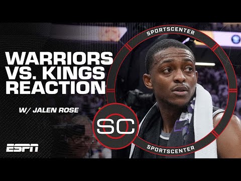 Jalen Rose is EXHAUSTED from watching Warriors vs. Kings Game 1 | SportsCenter video clip