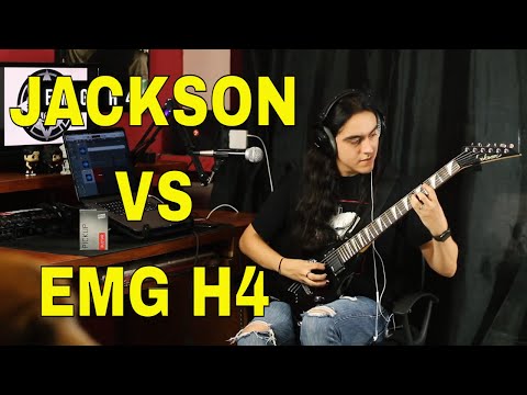 Prueba de Sonido: Pastilla JACKSON VS EMG H4