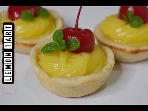 Best Lemon Tart Recipe||Easy classic lemon tart recipe|| French style lemon tart