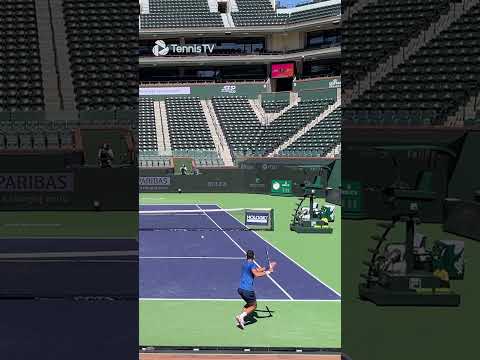 Insane Behind-The-Scenes Djokovic vs Dimitrov Practice 👀