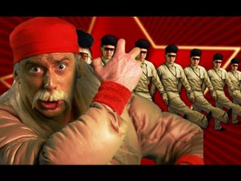 Epic Rap Battles Of History - Hulk Hogan and Macho Man vs Kim Jong-il