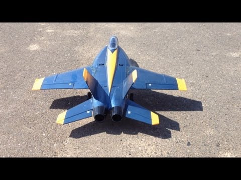 Scale Flying with my RC Blue Angel F-18 Hornet 64mm EDF Jet Plus Bonus Take-Offs and Landings - UCJ5YzMVKEcFBUk1llIAqK3A