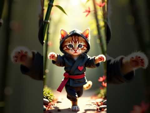 猫の動画サムネイル - AIcatdance#shorts #funny #catdance#cat#dance#kitten#猫#ダンス#猫ダンス