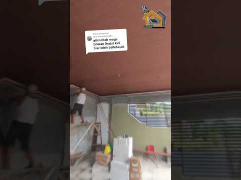 Aamiin🤲#projek #tiktok #fyp #konstruksi #plafonpvc #shorts