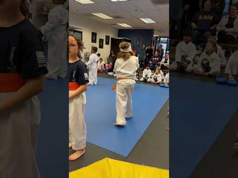 Testing day: West Coast World Martial Arts #sparring forms and #kickboxing pattern and #selfdefense