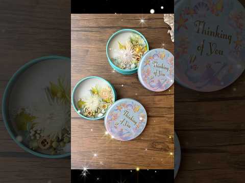 🌻夏のアロマワックス缶作りマリンブルーの香り✨#handmade #diy #ハンドメイド作家