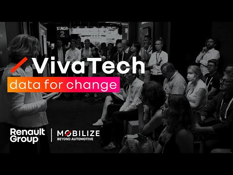 Conférence Mobilize "Data for Change" à VivaTech 2022