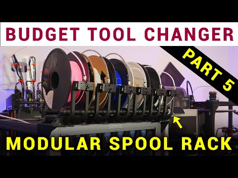 Modular spool rack - Budget Sovol SV08 toolchanger part 5