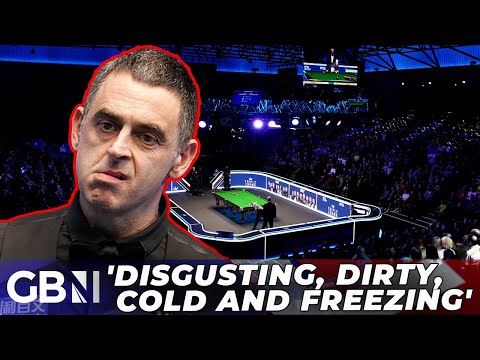 'Disgusting, dirty, cold and freezing': Ronnie O'Sullivan SLAMS Alexandra Palace
