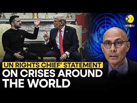 United Nations LIVE: UN Rights Chief Gives Global Update On Crises Around The World | WION LIVE