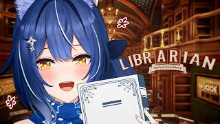 【Librarian】❖図書整理も残り半分！魔法無し手作業縛りで進める！❖【ゆにふぃ！/ #風魔小宵】
