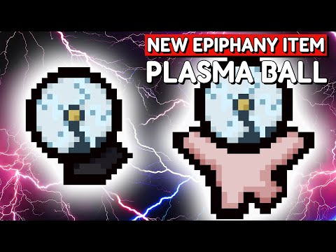 The Power of Electricity! The New Plasma Ball Item in The Binding of Isaac Epiphany
