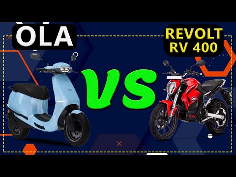 Ola Electric Scooter vs Revolt RV 400 Electric Bike Comparison