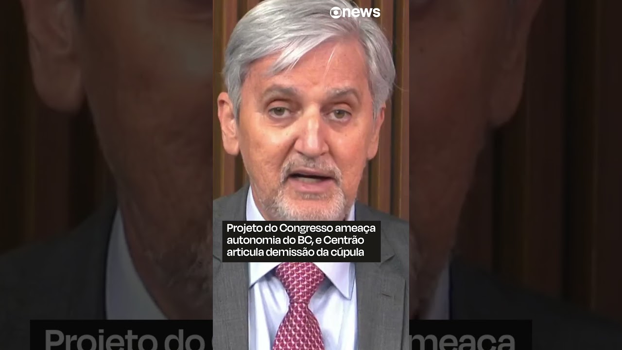 Projeto do Congresso ameaça autonomia do BC e Centrão articula demissão da cúpula