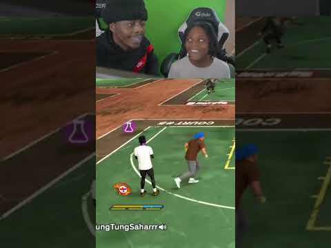 Lil bro was cooking at the park 🔥🔥 #2k26 #moneyyy #nba2k26