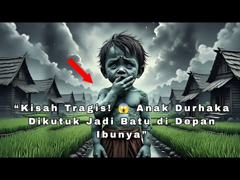 “Kisah Tragis! 😱 Anak Durhaka Dikutuk Jadi Batu di Depan Ibunya”