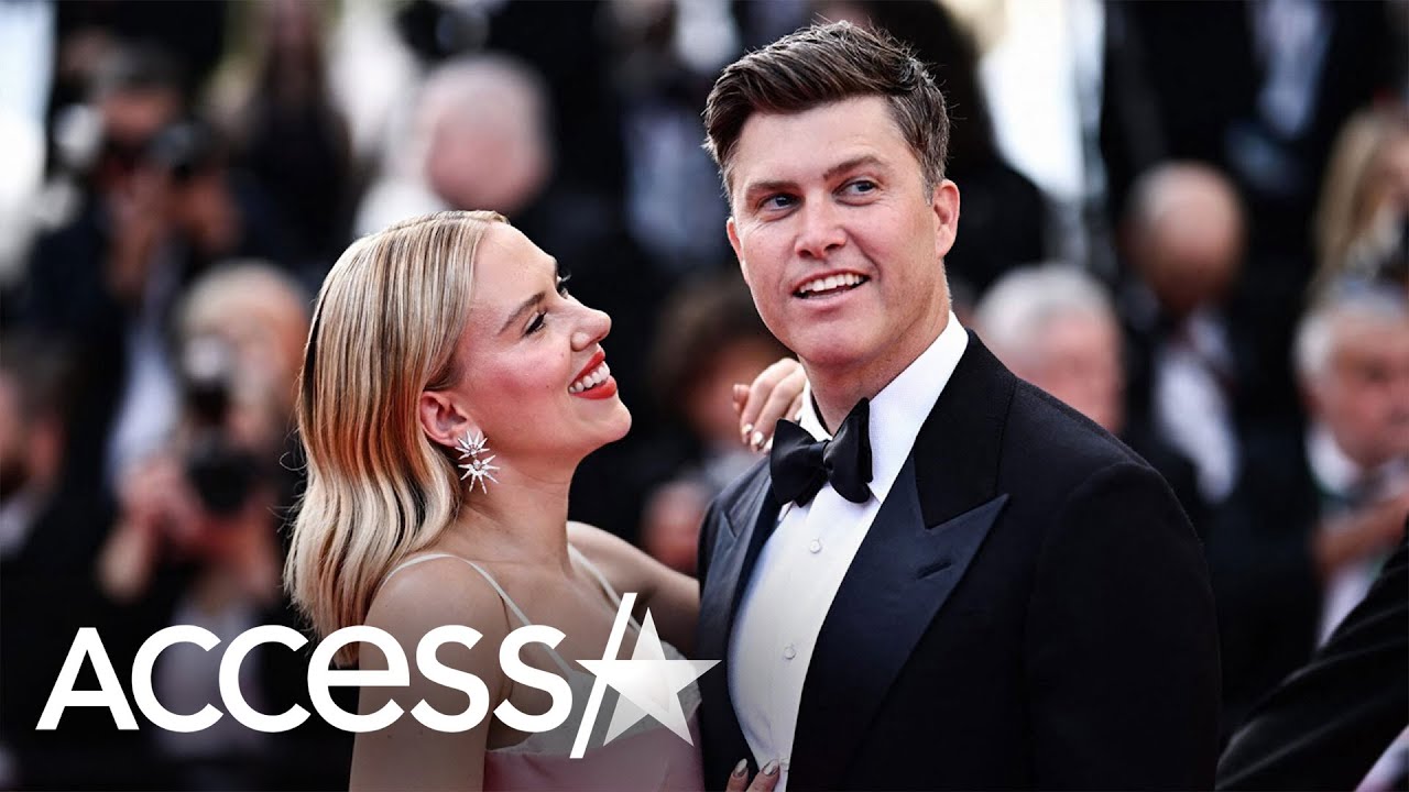 Scarlett Johansson & Colin Jost’s RARE Red Carpet Date Night At Cannes