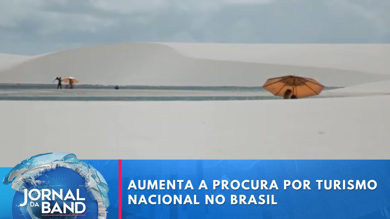 Aumenta a procura por turismo nacional no Brasil | Jornal da Band
