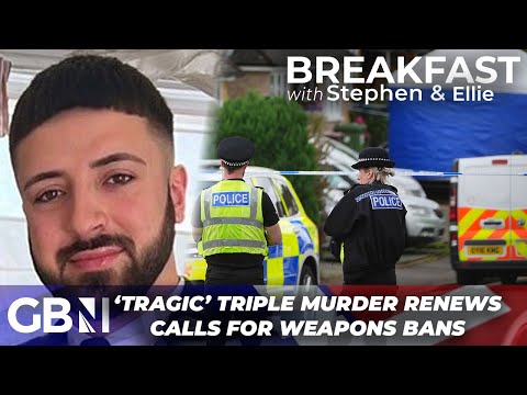 "The UK has a SERIOUS problem with violence against women!" | Triple murder suspect caught by police