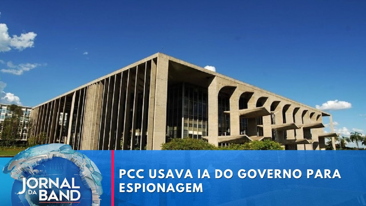 PCC usava IA do governo para espionagem | Jornal da Band