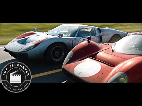 Miles vs Bandini | Le mans-i 24 órás verseny | Ford vs Ferrari 