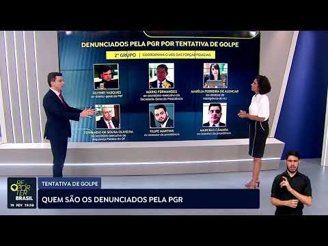 Tentativa de golpe: saiba quem são os denunciados pela PGR