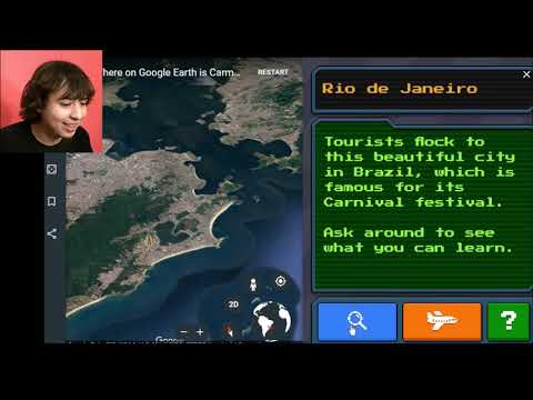 Let's Play: Where on Google Earth is Carmen Sandiego?