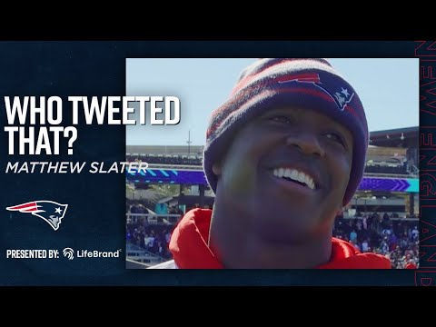 Who tweeted that? | Matthew Slater reads teammates tweets video clip