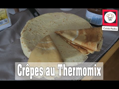 Recette pâte à crêpe avec ou sans Thermomix avec JeanViet