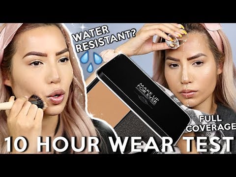 WHOA THIS...MAKE UP FOR EVER MATTE VELVET POWDER FOUNDATION | WEAR TEST REVIEW - UCyGcJGJ_k7AUJGDfExB5MfQ