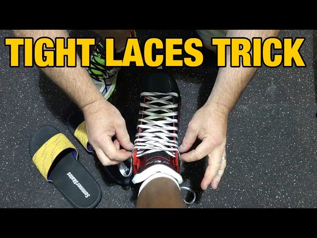 How To Tighten Hockey Skate Laces
