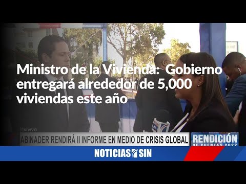 Carlos Bonilla: Alrededor de 5,000 viviendas entregarán este año